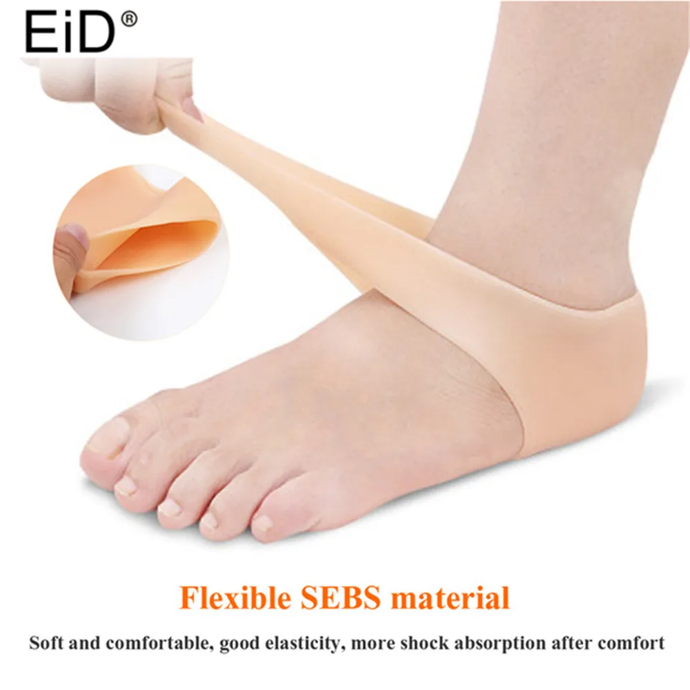 

Silicone G Breathable Heel Cushion SocksRelieve Plantar Fasciitis,Achilles Tendonitis,Calluses,Spurs & Cracked Skin insoles