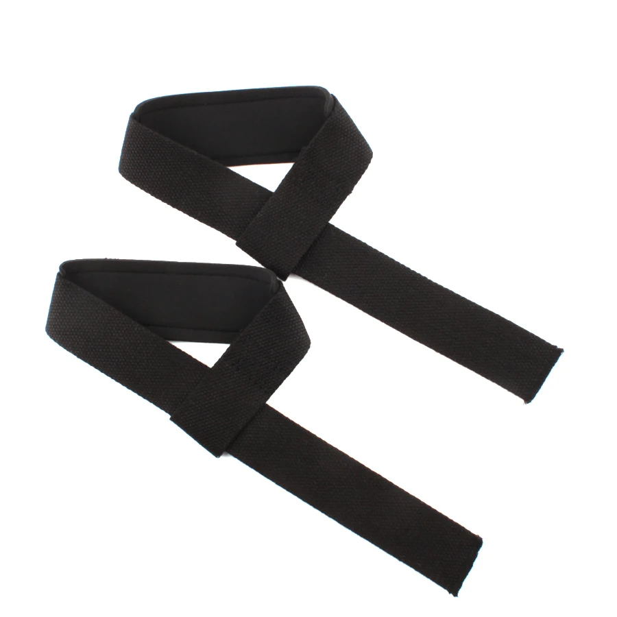 2pcs Dumbbell Weightlifting Belt Non-slip Pull Hand Wristband Grip Belt Wristband Fitness Equipment Sport Lifting Body Building