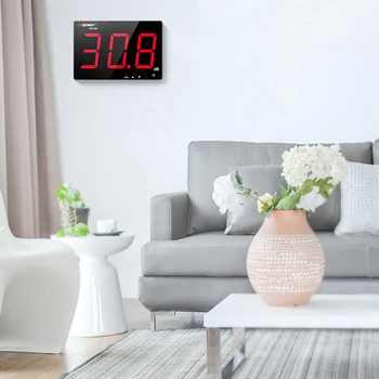 

SW525A Digital Sound level meter 30~130db large screen display Restaurant Bar Indoor/office/home Wall hanging type noise meter
