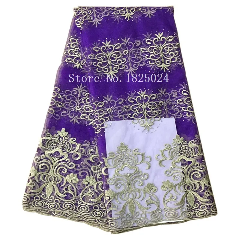 4 nigerian lace fabrics