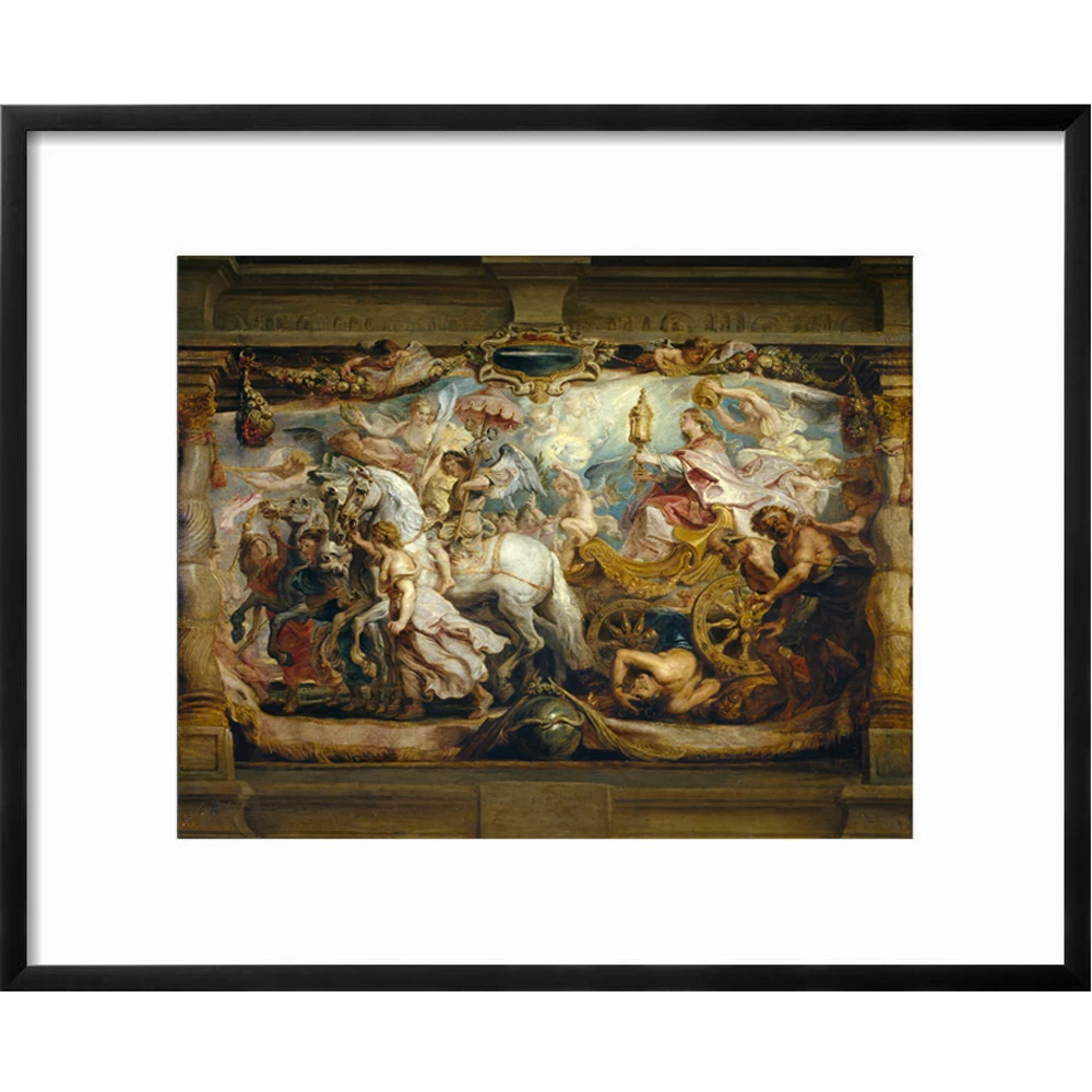 Принты на холсте (Rubens Triumph of the церковь) Высококачественная живопись Мондер