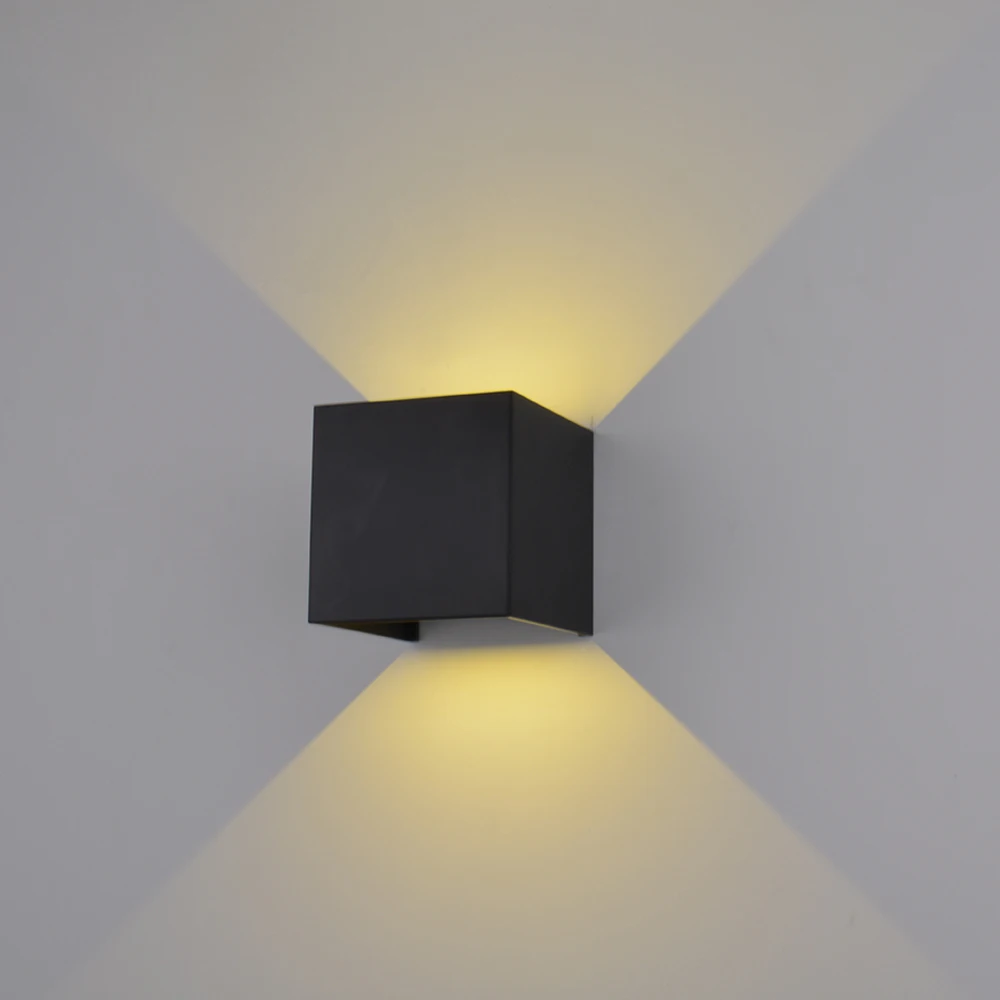 

IP65 Cube Adjustable Surface Mounted Outdoor Led lighting,led Outdoor Wall Light Up Down Led Wall Lamp