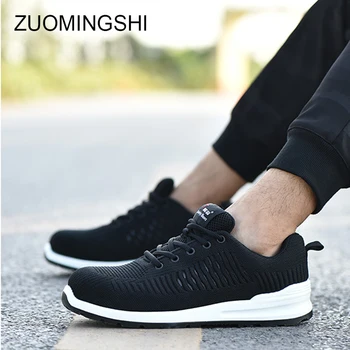 

Safety Shoes Men Bot Steel Cap Shoes Sneakers Safety Work Boots Men's Shoes men boots