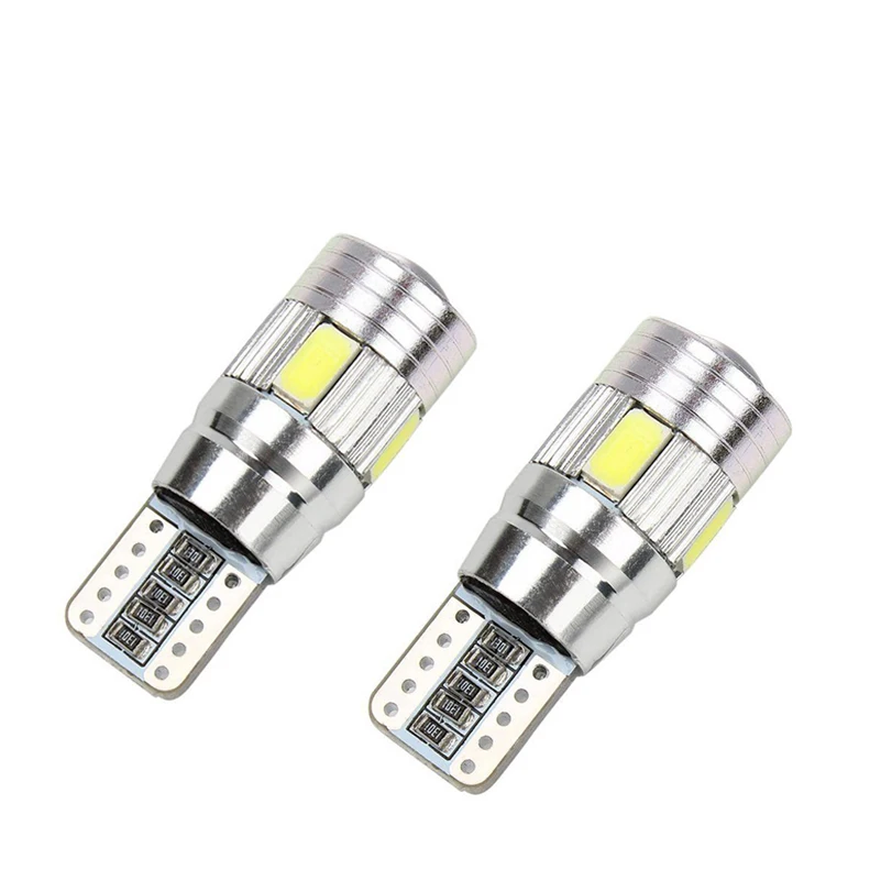 2X ошибок светодиодный T10 W5W Canbus 5630 SMD светильник для VW Golf 5 6 поло Jetta Passat 3C CC B7 Tiguan Eos