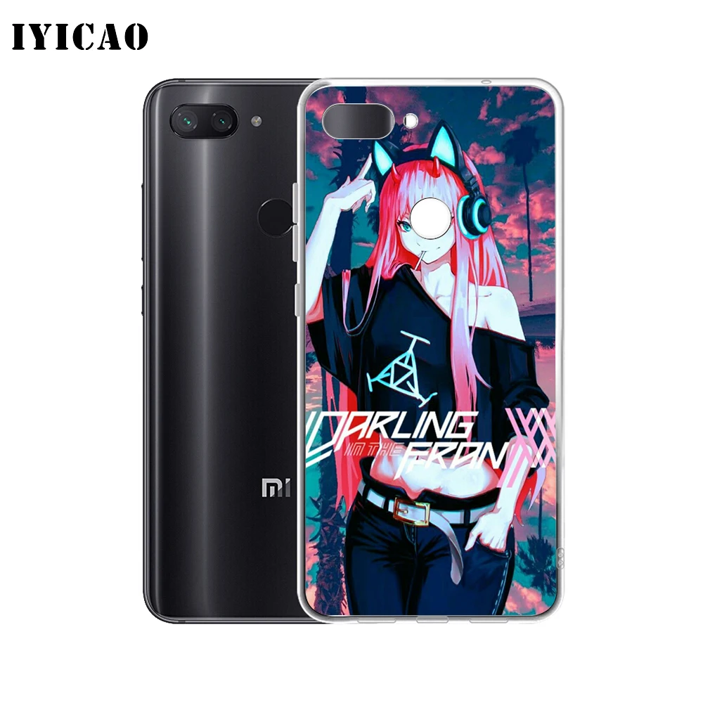 Мягкий силиконовый чехол для телефона IYICAO DARLING in the FRANXX Xiaomi Redmi 4A 5A 6A Note 7 6 5 Pro Plus 4X