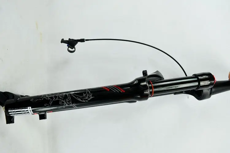 Велосипедная вилка 26 27,5 29 er дисковый тормоз с дистанционным управлением через плечо для горного велосипеда MTB, амортизирующая Велосипедная вилка с воздушным амортизатором, 39,8 1-1/2 HL/RL