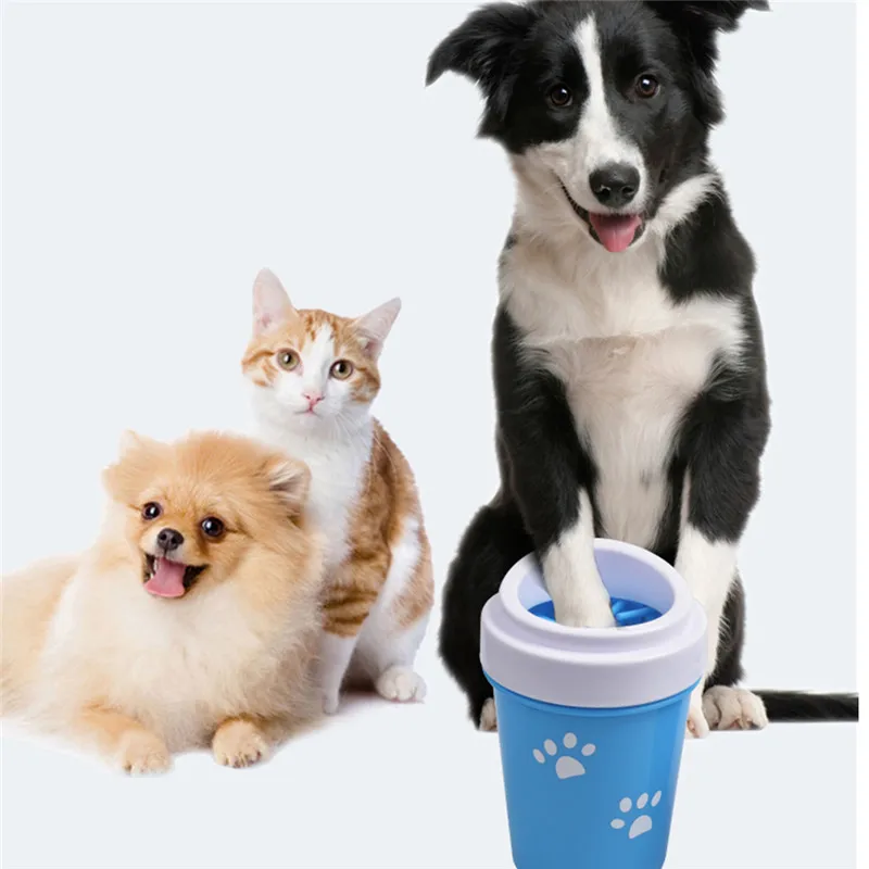 

Pet Paw Washer Cup for Dog Foot Wash Tools Portable Soft Gentle Silicone Bristles Pet Clean Brush Quickly Clean Paws Muddy Feet