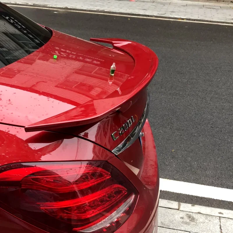 Или Mercedes W205 спойлер 4-дверный седан C63 C180 C200 C250 C260 спойлер из АБС-пластика для Mercedes W205 спойлер