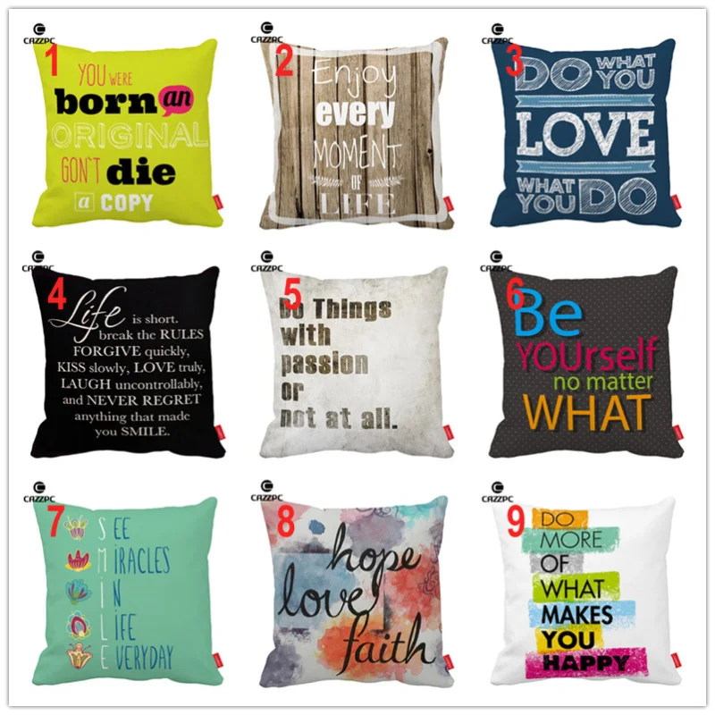 Doodle Quote Love Inspiration Typography Brush Print Car Decorative