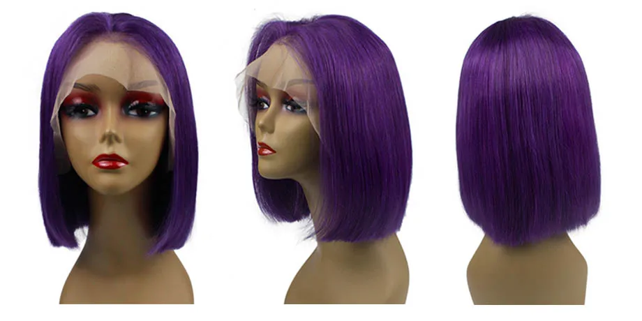 Блондинка 613 Синтетические волосы на кружеве человеческих волос парики длинные афро натуральных, цвета: розовый, голубой, фиолетовый, темно-красные волосы парик для черных Для женщин Firstwig