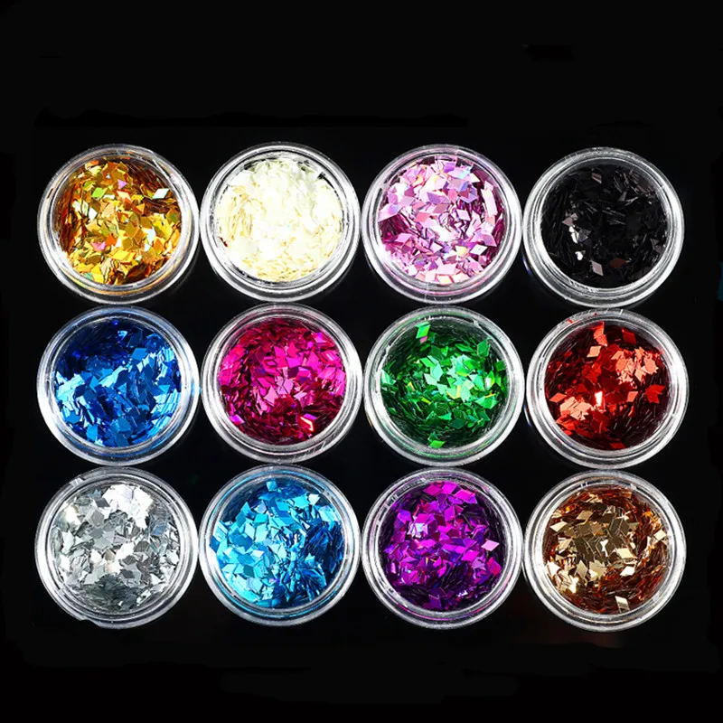

1pcs Colour Modeling Clay Sequin Glitter Filler Fluffy Slime Box Toys Children Charms Lizun Kit Accessories Funny Gift