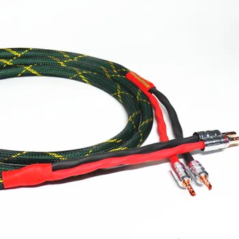

Hi-end Hifi Speaker Cable with CMC Banana Plugs