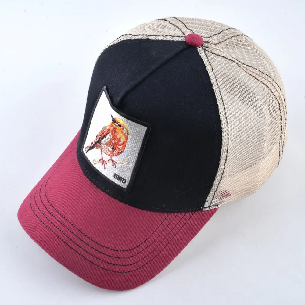 TQMSMY High Quality Cotton Cap for Men and Momen Trucker hats Gorras Snapback Caps Bird Baseball Caps male Visor Summer Cap DHN 5