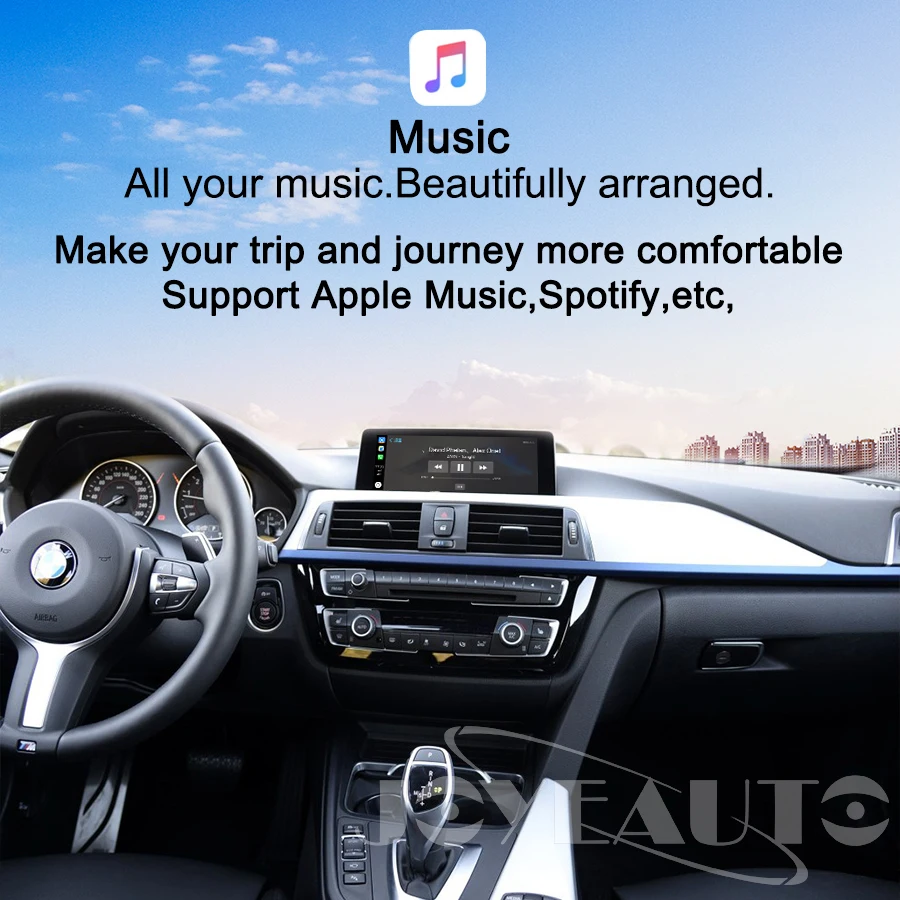 Joyeauto WI FI Беспроводной Apple Carplay для BMW EVO Android ваши зеркала и добавит позитива вашей