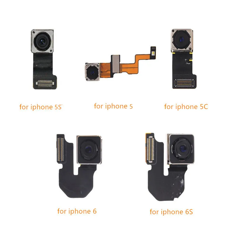 Для iPhone 5C 5G 5S 6 6S мобильный телефон задняя камера со вспышкой для 6G большой задний