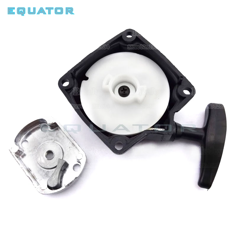 cheap PULL START startER with STARTER CLAW PAWL COG for Chinese 33cc 43cc 47cc 49cc 50cc POCKET DIRT BIKE SCOOTER CHOPPER ATV