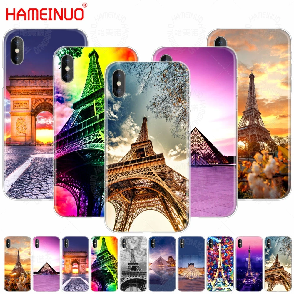 HAMEINUO Paris France Tower Louvre cell phone Cover case for iphone X 8 7 6 4 4s 5 5s SE 5c 6s plus | Мобильные телефоны и