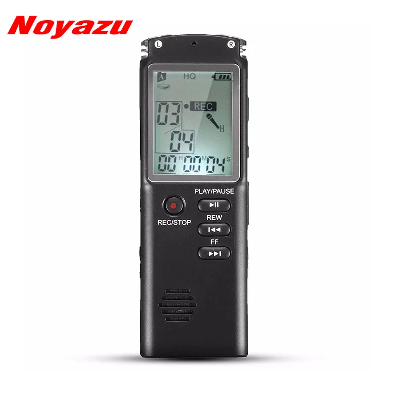 NOYAZU T60 цифровой Аудио Диктофон 16 Гб диктофон оригинальный USB Профессиональный 96