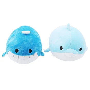 

Lovely Plush Doll Toys Super Cute Plush Toy Soft Sea Animal Dolphin Whale Plush Nano Doll Great Birthday Christmas Gift for Kids