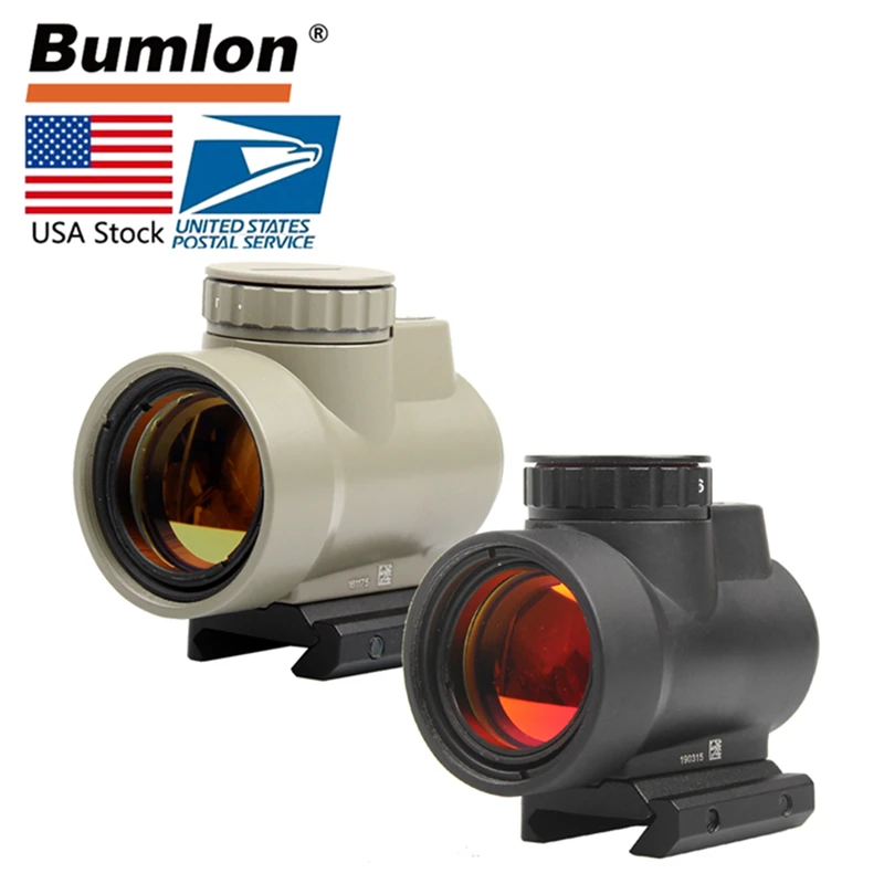 

Tactical MRO Style 1x Red Dot Sight 8 Brightness settings Scope Scope Hunting Riflescope Mount 20MM RL5-0036