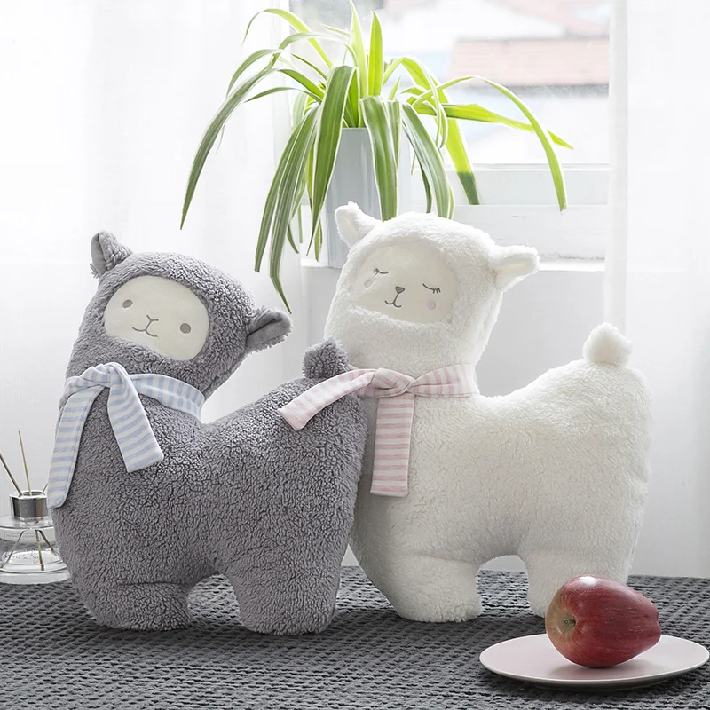 

43cm Alpaca Plush Toy Doll Animal Sheep Llama Stuffed Animal Dolls Soft Plush Alpaca For Kids Birthday Gifts