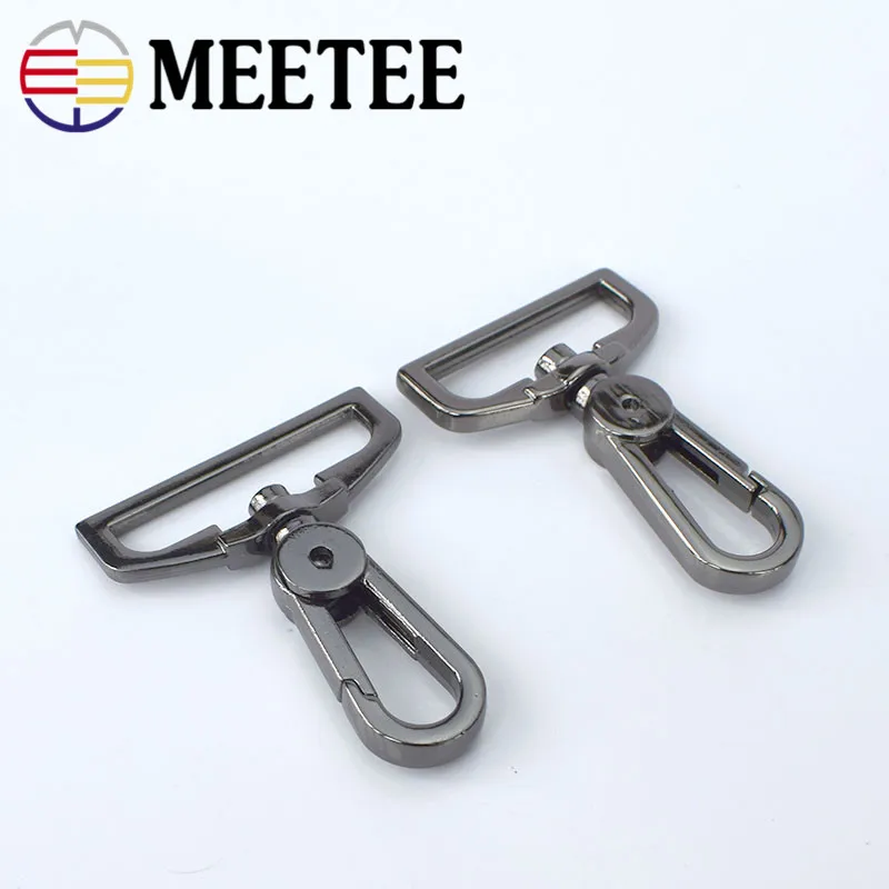 2pcs Rushed Hot Sale Plating Metal Bags Clip Buckles Hardware Hook