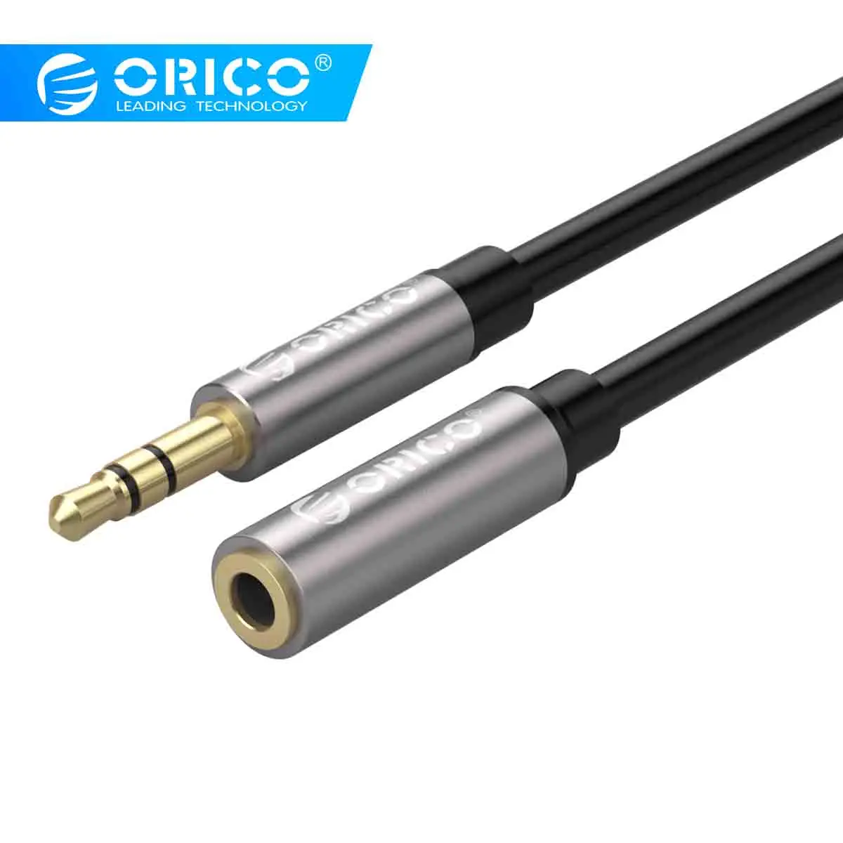 ORICO 3.5mm Aux Cable Jack Headphone Extension Cable Gold Plated Audio