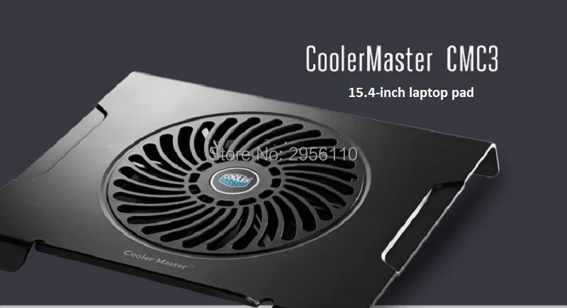 Cooler Master CMC3 ультра-тонкая охлаждающая подставка для ноутбука с 200 мм бесшумными вентиляторами для ноутбука охлаждающая подставка 9 ''-15,4'' для охлаждения маршрутизатора