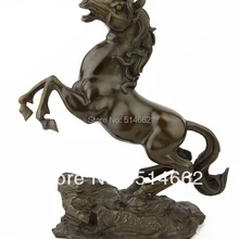 Латунные фэншуй статуи лошади/скульптуры большой лошади/успех