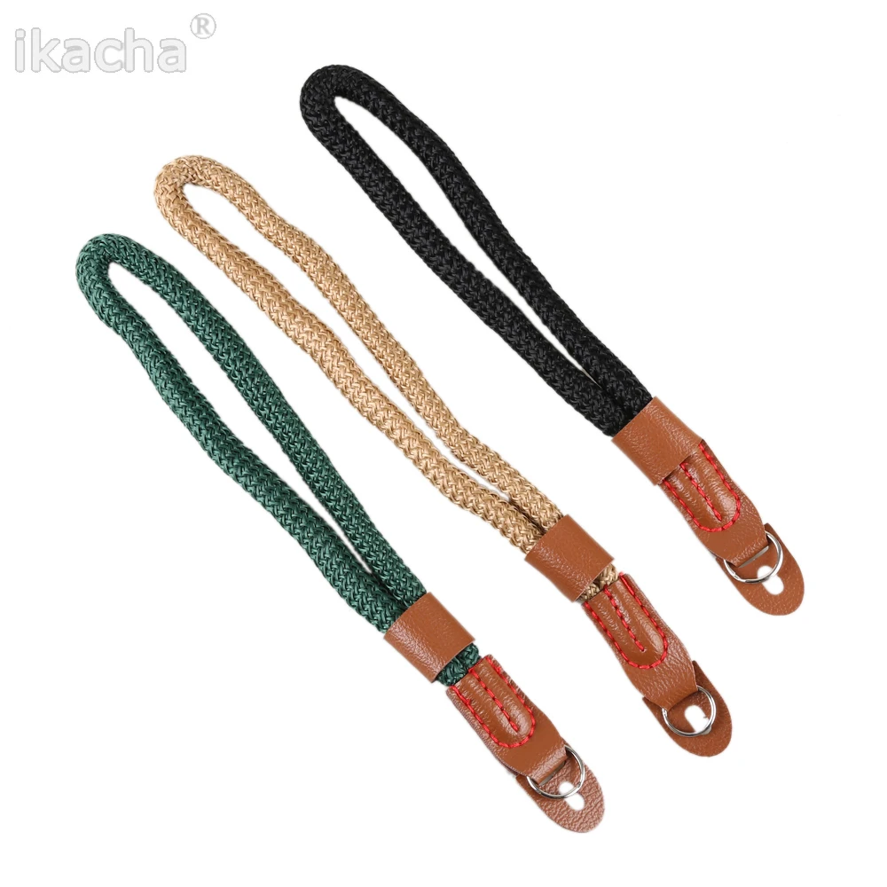 Camera Strap Wrist Band 1Pcs Hot Sale Hand Nylon Rope Camera Wrist Strap Wrist Band Lanyard For Leica Digital SLR Camera leica (2)