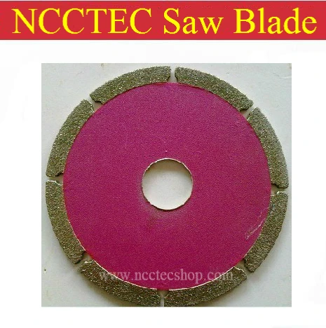 4 "Алмазное Гальваническое лезвие пилы | 95 мм Режущий лист-диск для резки мрамора или другого камня, который край легко сломан