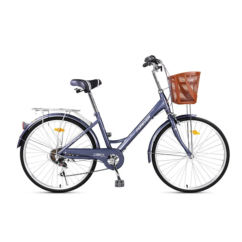 Top Bicycle Adult 6-speed 24-inch Female Student Bicycle Lady Commuter Adult Ordinary 2 Top Bicycle Adult 6-speed 24-inch Female Student Bicycle Lady Commuter Adult Ordinary 2