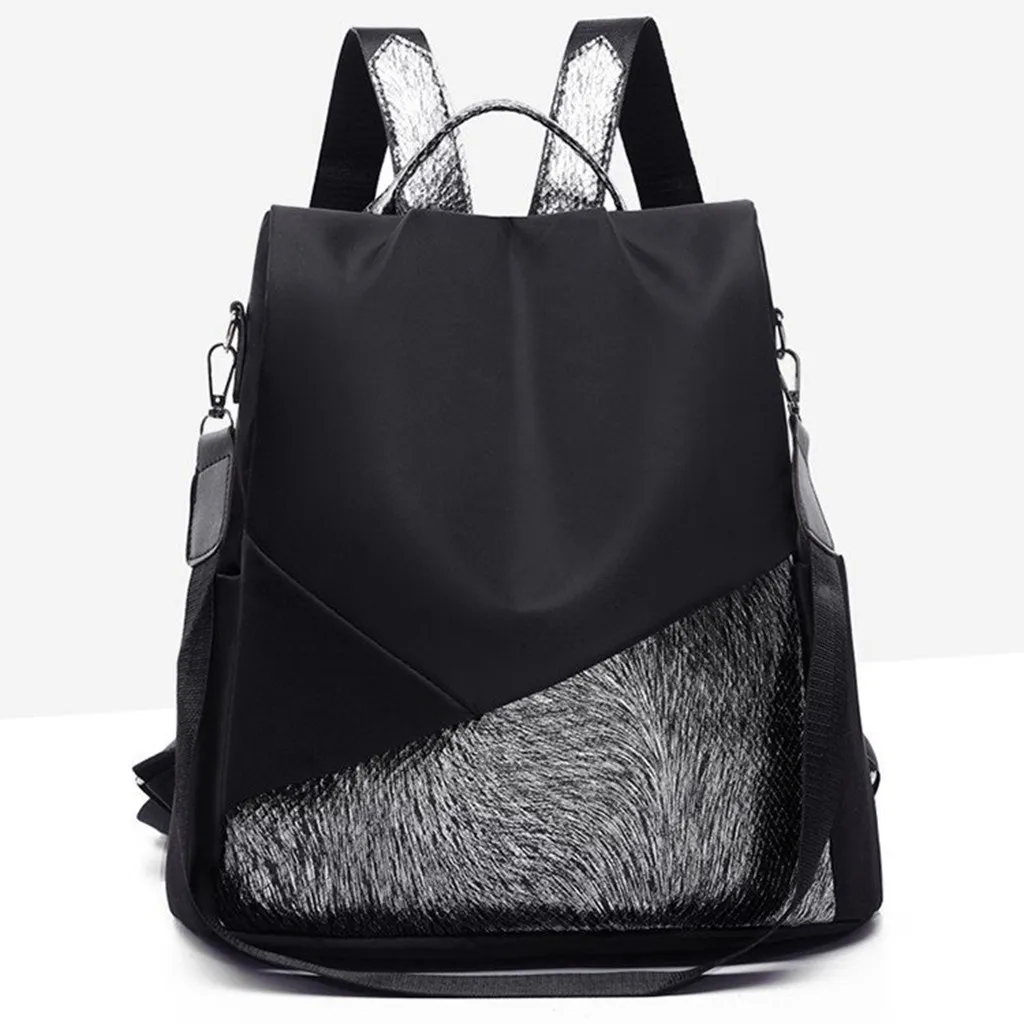 

Backpack Women Ladies Fashion Large-capacity Simple bag Casual Wild Oxford Cloth Backpack Bag Mochilas Femininas #JX