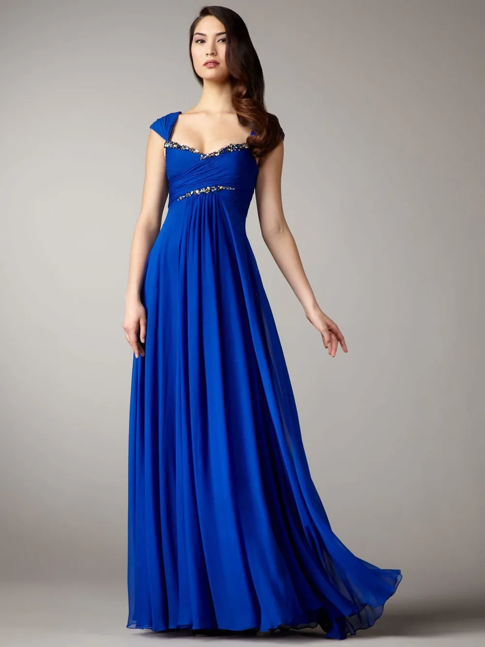 Fast shipping Unique real sample Royal blue and royalblue crystal