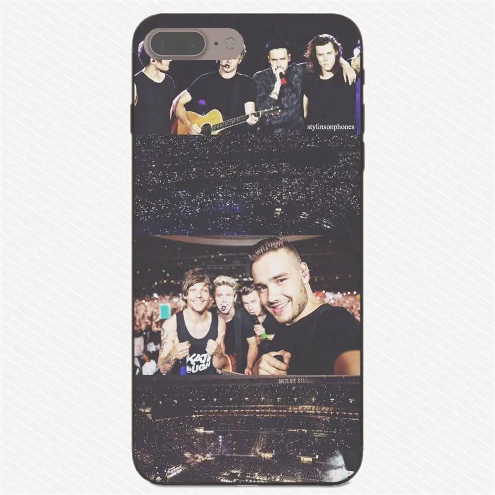 Для Samsung Galaxy A3 A5 A6 A6s A7 A8 A9 Star Plus 2016 2017 2018 мягкий крутой лучший чехол One Direction