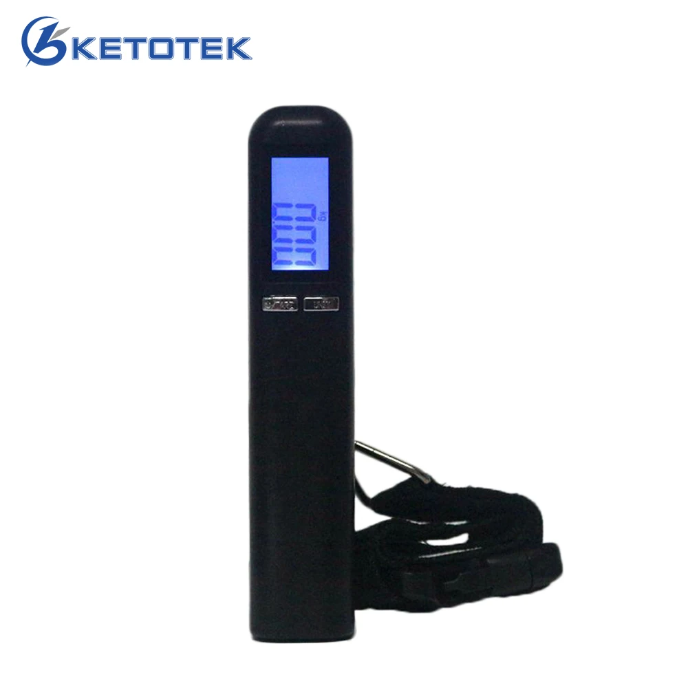 50kg/10g Portable Electronic Luggage Scale Digital LCD Hook Hanging