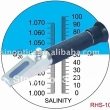 Ручной дизайн аквариум Соленость рефрактометр(0-10% солености) rhsn-10atc