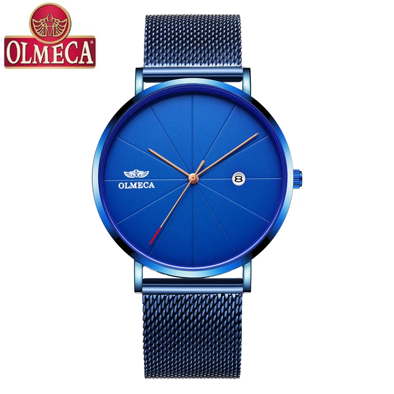 Sports Date Mens Watches Top Brand Luxury Waterproof Sport Watch Men Ultra Thin Dial Blue Quartz Watch Casual Relogio Masculino Sports Date Mens Watches Top Brand Luxury Waterproof Sport Watch Men Ultra Thin Dial Blue Quartz Watch Casual Relogio Masculino