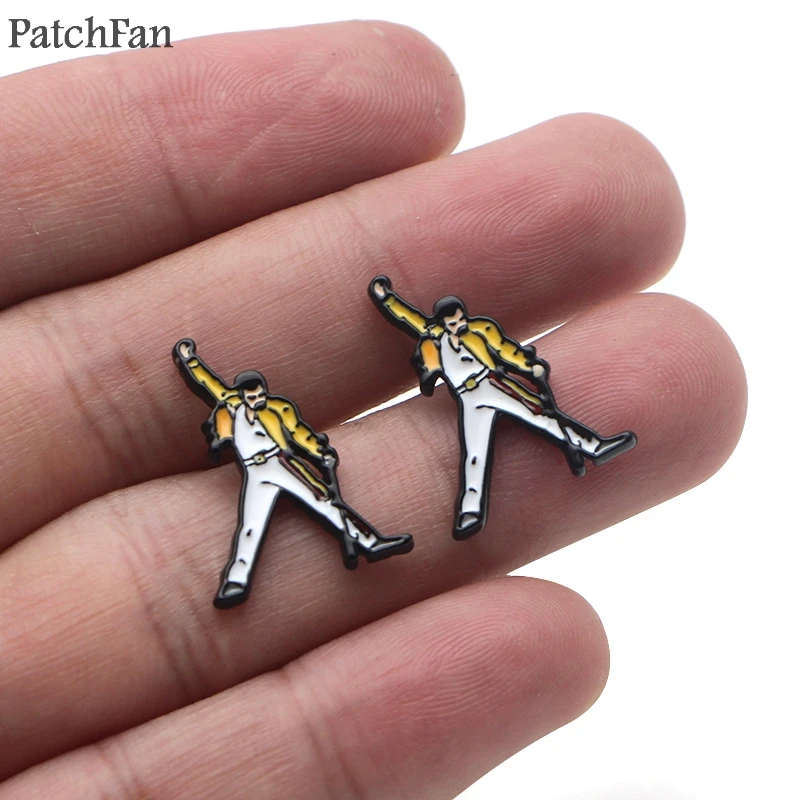 Patchfan певица классические дизайнерские гвоздики серьги вечерние свадебные