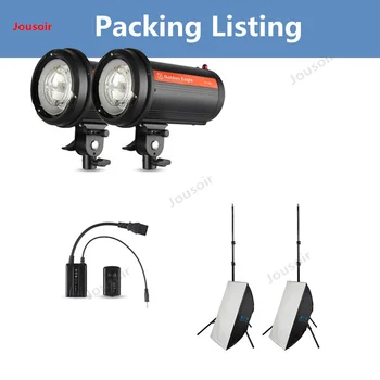 

300w Photography liangying formation Studio Lighting Studio Flash set still life document photo shooting photo lamp CD50 T03