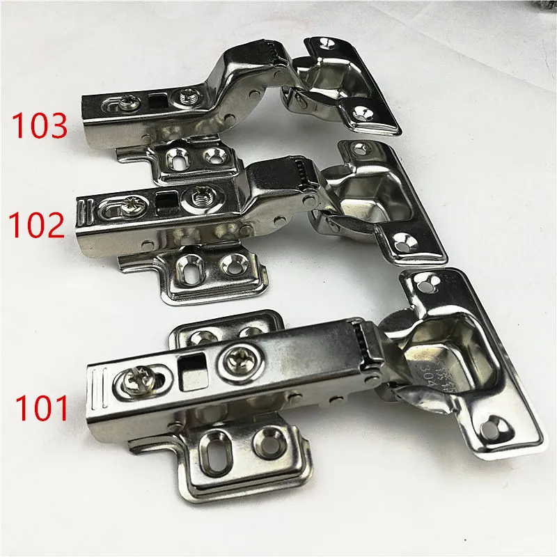Amortisseur De Charniere Hydraulique En Acier Inoxydable Charnieres De Porte De Placard Armoire Quincaillerie Aliexpress