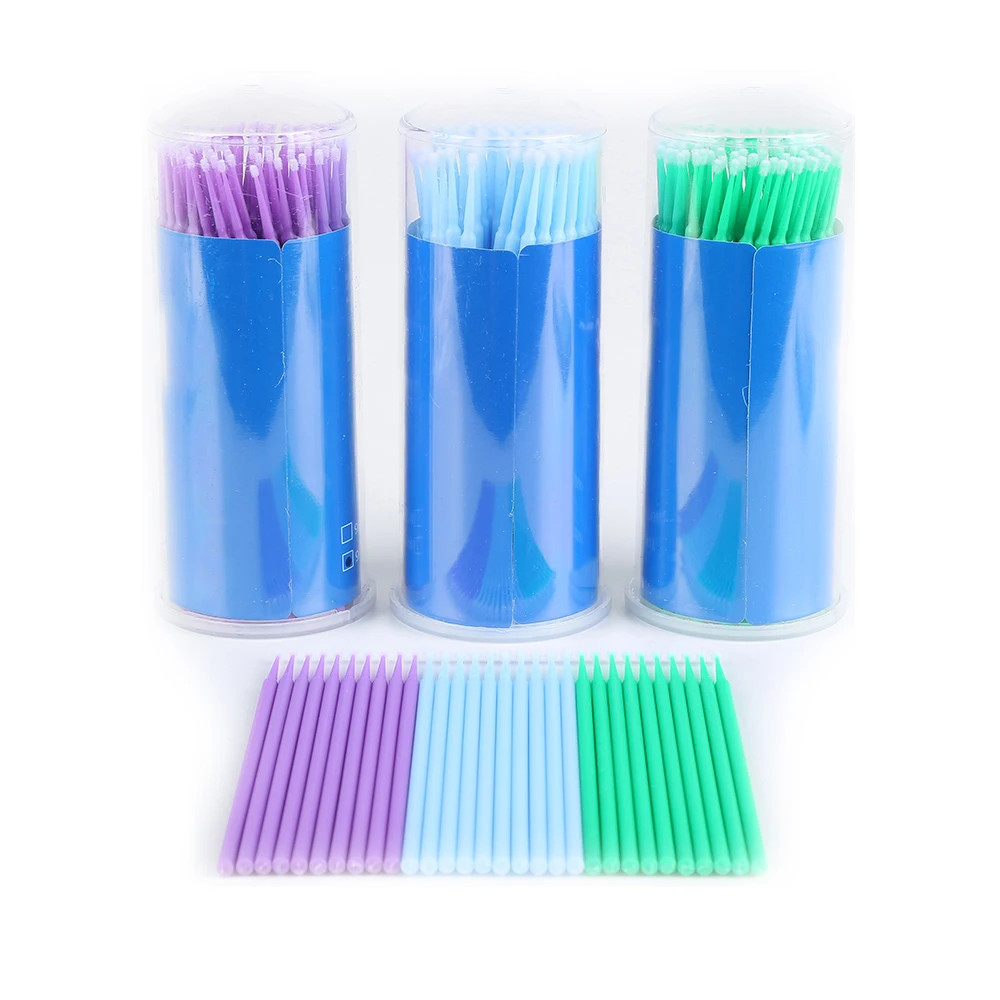100pcs/pack Dental Disposable Micro Brush Dental materials Micro
