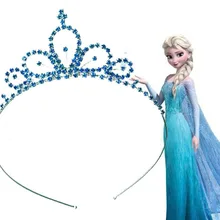 Корона Эльзы, рождественские подарки для девочек, принцесса Анна, корона для девочек, аксессуары для волос, тиара для детей, косплей, подарки на день рождения