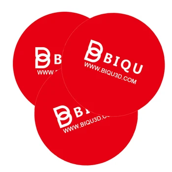 

10PCS 3D Printer Parts BIQU Scrub Label Printing 170MM Gloss Laminated Super Thick Paper Industry Sticker OEM Custom Design