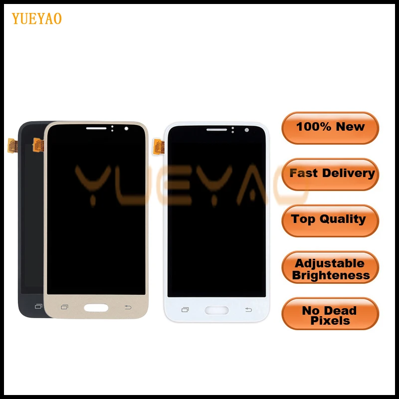 

j1 2016 lcd For Samsung Galaxy J1 2016 Display J120 J120F J120M J120H LCD Digitizer Touch Screen Assembly For samsung j120 lcd