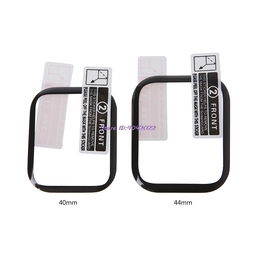 

Watch Screen Protector Film HD Cover Protector 3D Soft PET Full Coverage for Apple iWatch4 40mm 44mm