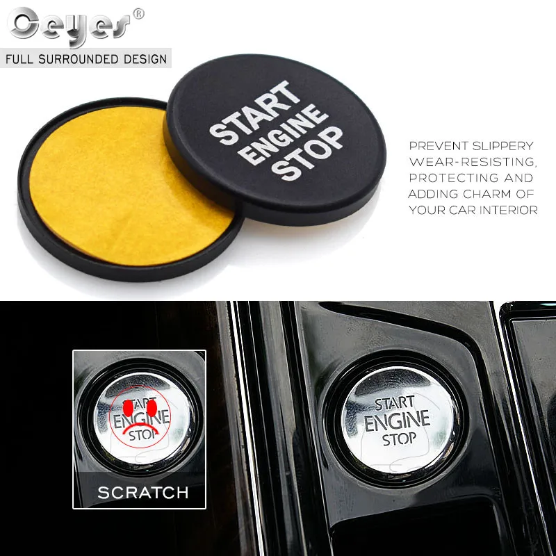 Car Start Engine Button Ring for VOLKSWAGEN (29)
