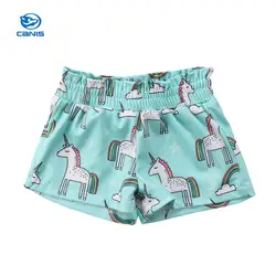 Для новорожденных; для маленьких мальчиков девушки мультфильм животных шорты брюки летние брюки-багги плавки От 0 до 3 лет
