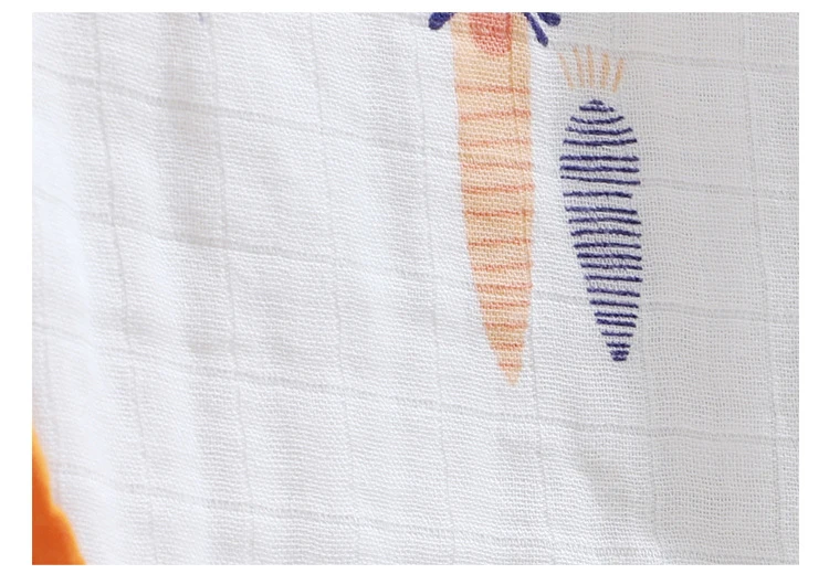 New 4 Layers Bamboo Baby Muslin Blanket Newborn Swaddles Soft Cartoon Blankets Bath Gauze Infant Wrap Sleepsack Multi-use Diaper (12)
