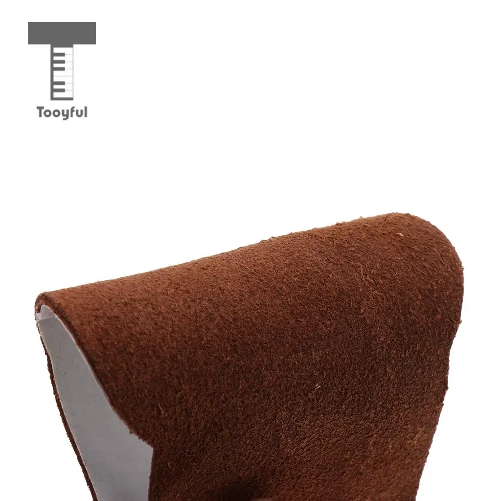 Tooyful Durable DIY Adhesive Cattlehide Erhu Anti-skid Pad Erhu Cushion Stage Accessory